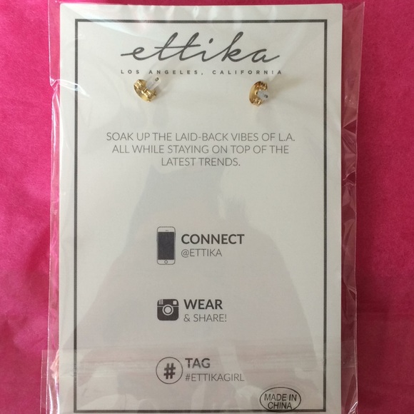 NIB Ettika Tassel Earrings - Picture 3 of 3